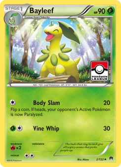 Bayleef - pokemon TCG Card