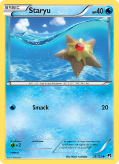 Staryu - pokemon TCG Card