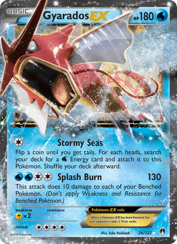 Gyarados EX - Pokémon TCG Card