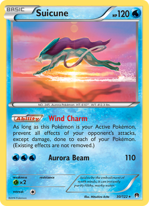 Suicune - Pokémon TCG Card