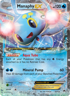 Manaphy EX - pokemon TCG Card