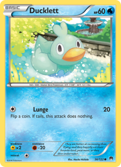 Ducklett - pokemon TCG Card
