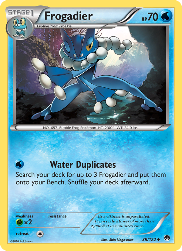 Frogadier - Pokémon TCG Card