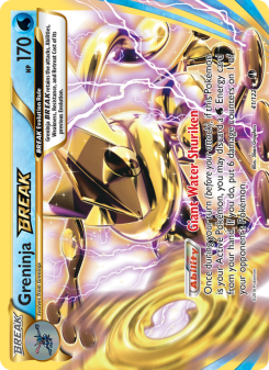 Greninja BREAK - pokemon TCG Card