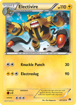 Electivire - pokemon TCG Card