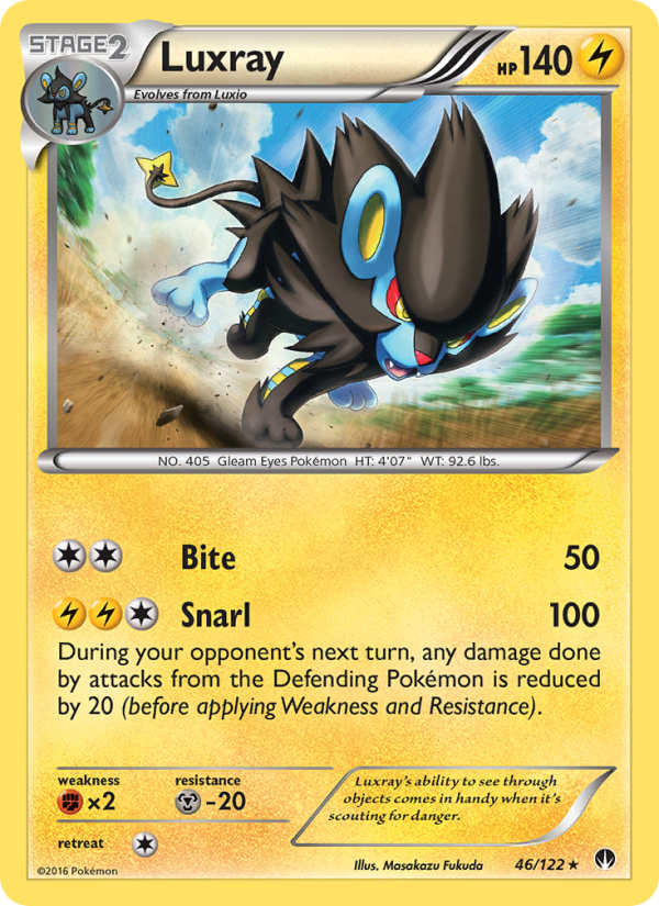 Luxray - Pokémon TCG Card