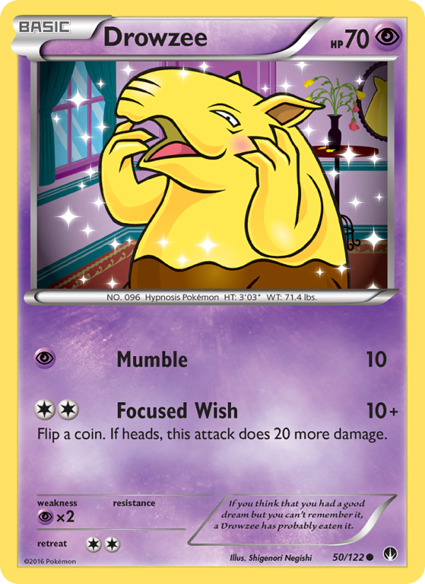 Drowzee - Pokémon TCG Card