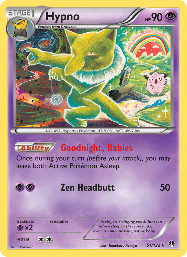 Hypno - Pokémon TCG Card
