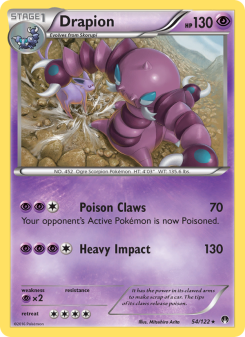Drapion - pokemon TCG Card