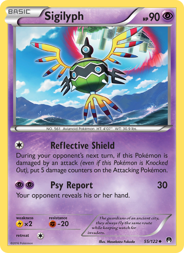 Sigilyph - Pokémon TCG Card