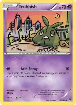 Trubbish - pokemon TCG Card