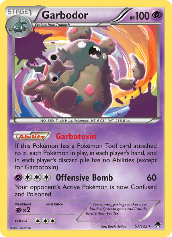Garbodor - Pokémon TCG Card