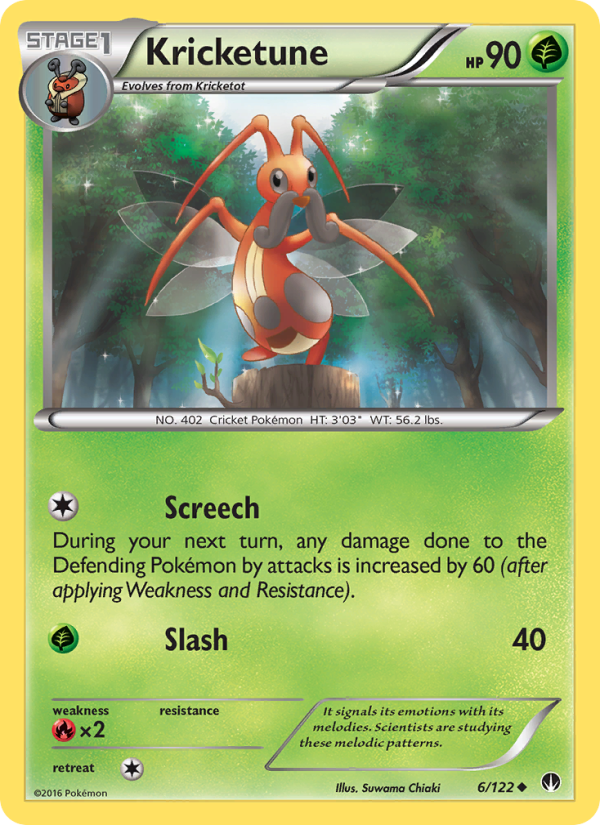 Kricketune - Pokémon TCG Card