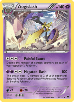 Aegislash - pokemon TCG Card