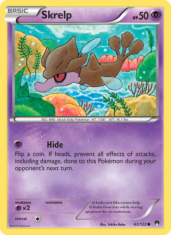 Skrelp - Pokémon TCG Card