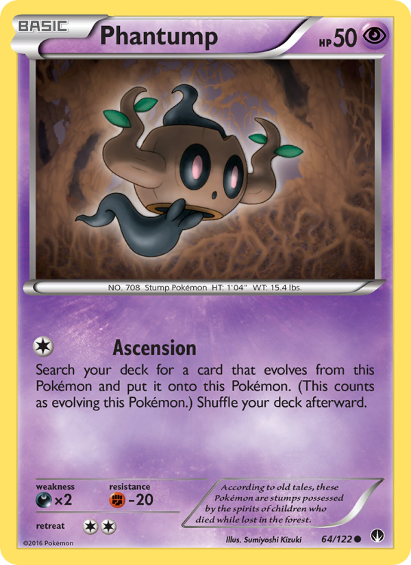 Phantump - Pokémon TCG Card