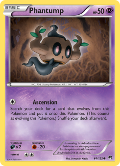 Phantump - pokemon TCG Card