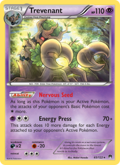 Trevenant - pokemon TCG Card