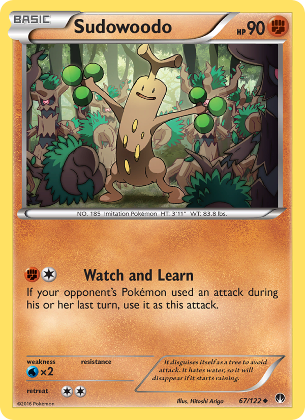 Sudowoodo - Pokémon TCG Card