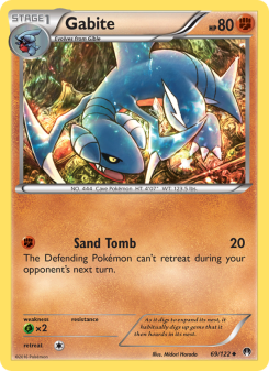 Gabite - pokemon TCG Card