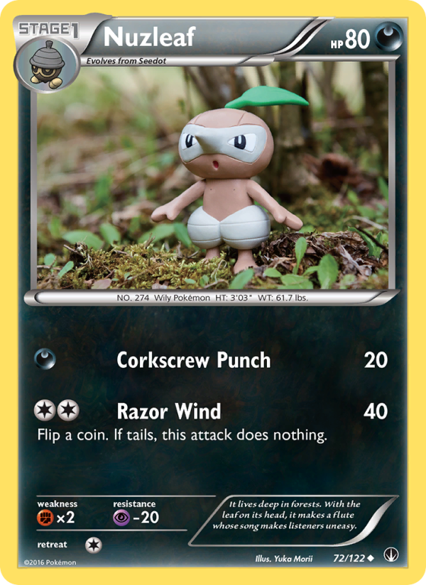 Nuzleaf - Pokémon TCG Card