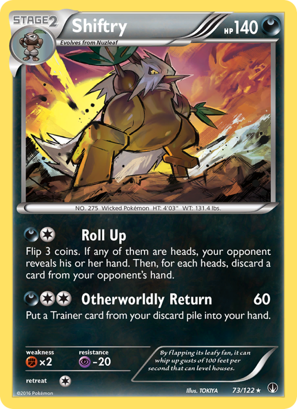 Shiftry - Pokémon TCG Card