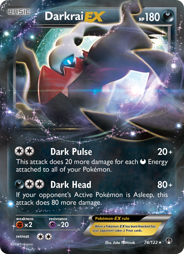 Darkrai EX - Pokémon TCG Card