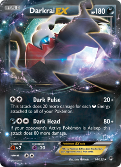 Darkrai EX - pokemon TCG Card