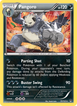 Pangoro - pokemon TCG Card