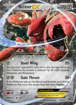 Scizor EX - pokemon TCG Card