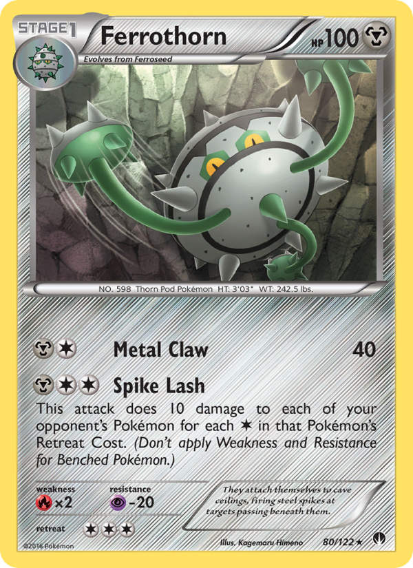 Ferrothorn - Pokémon TCG Card