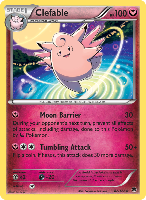 Clefable - Pokémon TCG Card