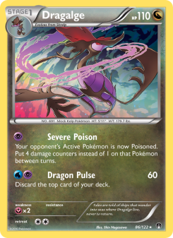 Dragalge - pokemon TCG Card