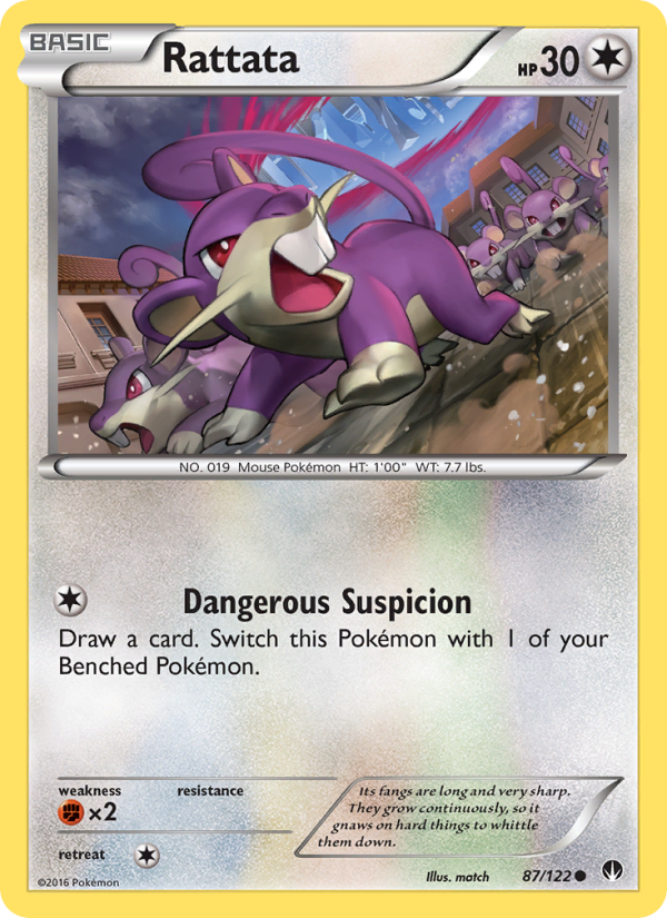 Rattata - Pokémon TCG Card