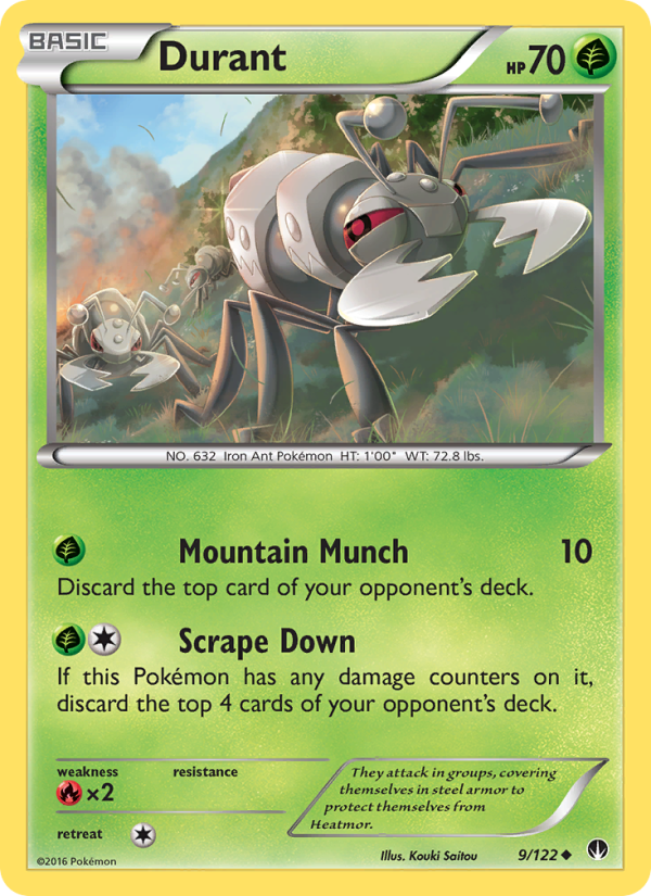 Durant - Pokémon TCG Card