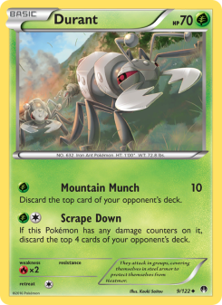 Durant - pokemon TCG Card