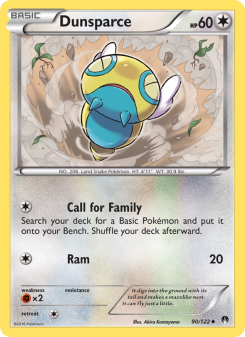 Dunsparce - pokemon TCG Card
