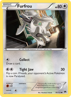 Furfrou - pokemon TCG Card