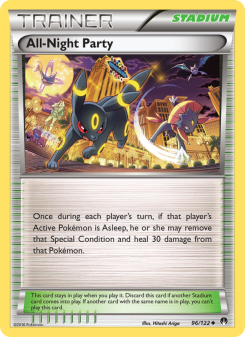 All-Night Party - pokemon TCG Card