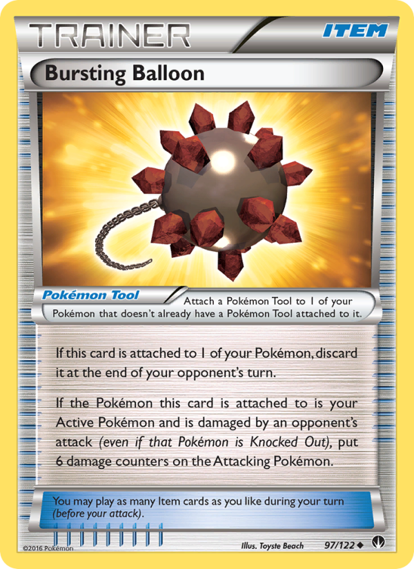 Bursting Balloon - Pokémon TCG Card
