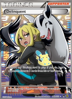 Delinquent - pokemon TCG Card
