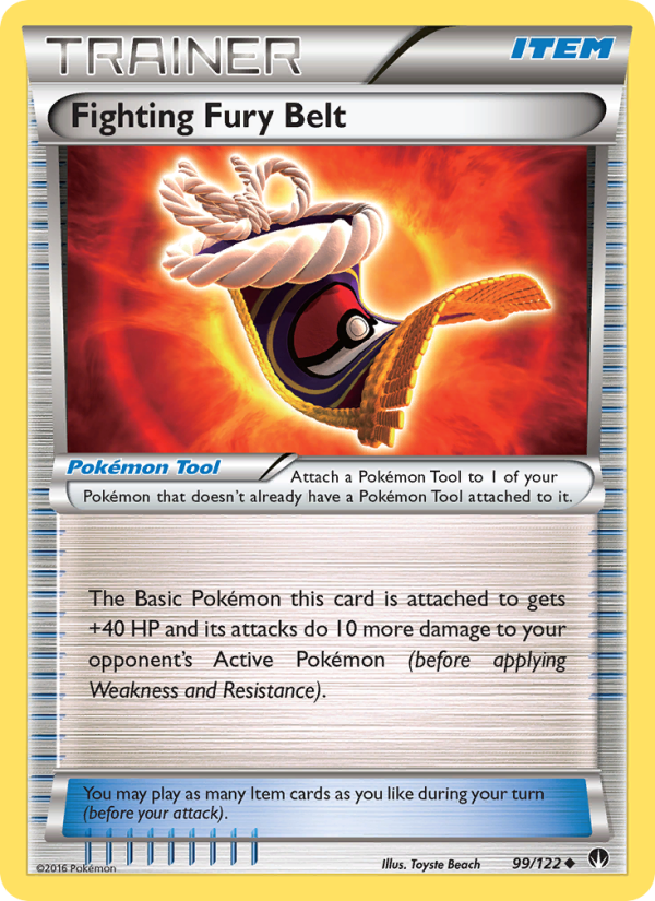Fighting Fury Belt - Pokémon TCG Card