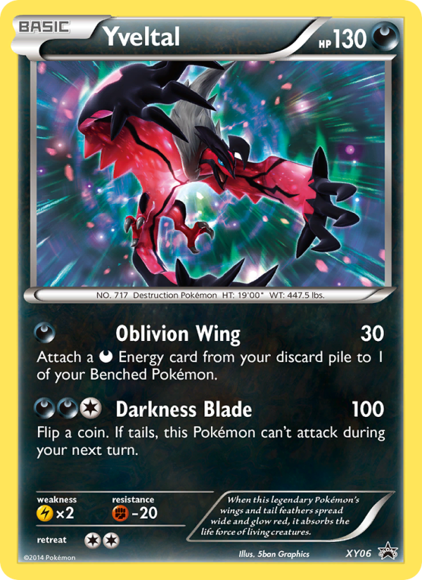 Yveltal - Pokémon TCG Card