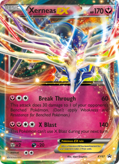 Xerneas EX - pokemon TCG Card