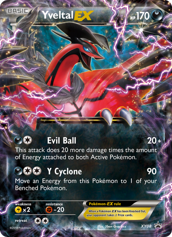 Yveltal EX - Pokémon TCG Card