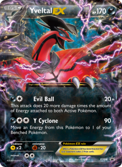 Yveltal EX - pokemon TCG Card