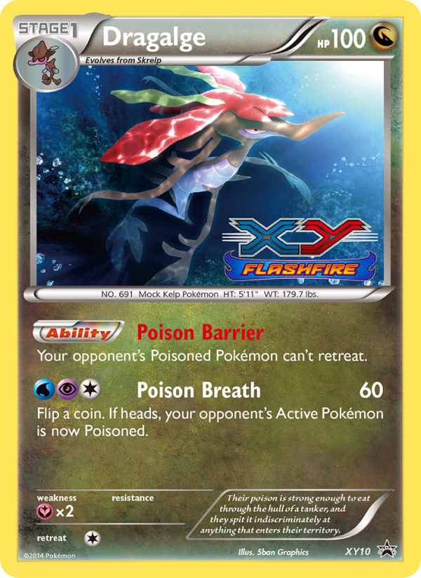 Dragalge - Pokémon TCG Card