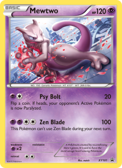Mewtwo - pokemon TCG Card