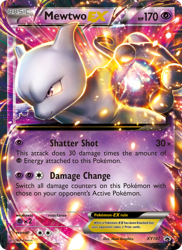 Mewtwo EX - Pokémon TCG Card