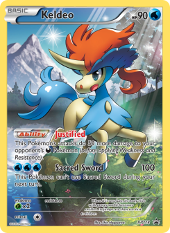 Keldeo - pokemon TCG Card